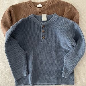 H&M Waffle Knit Henley